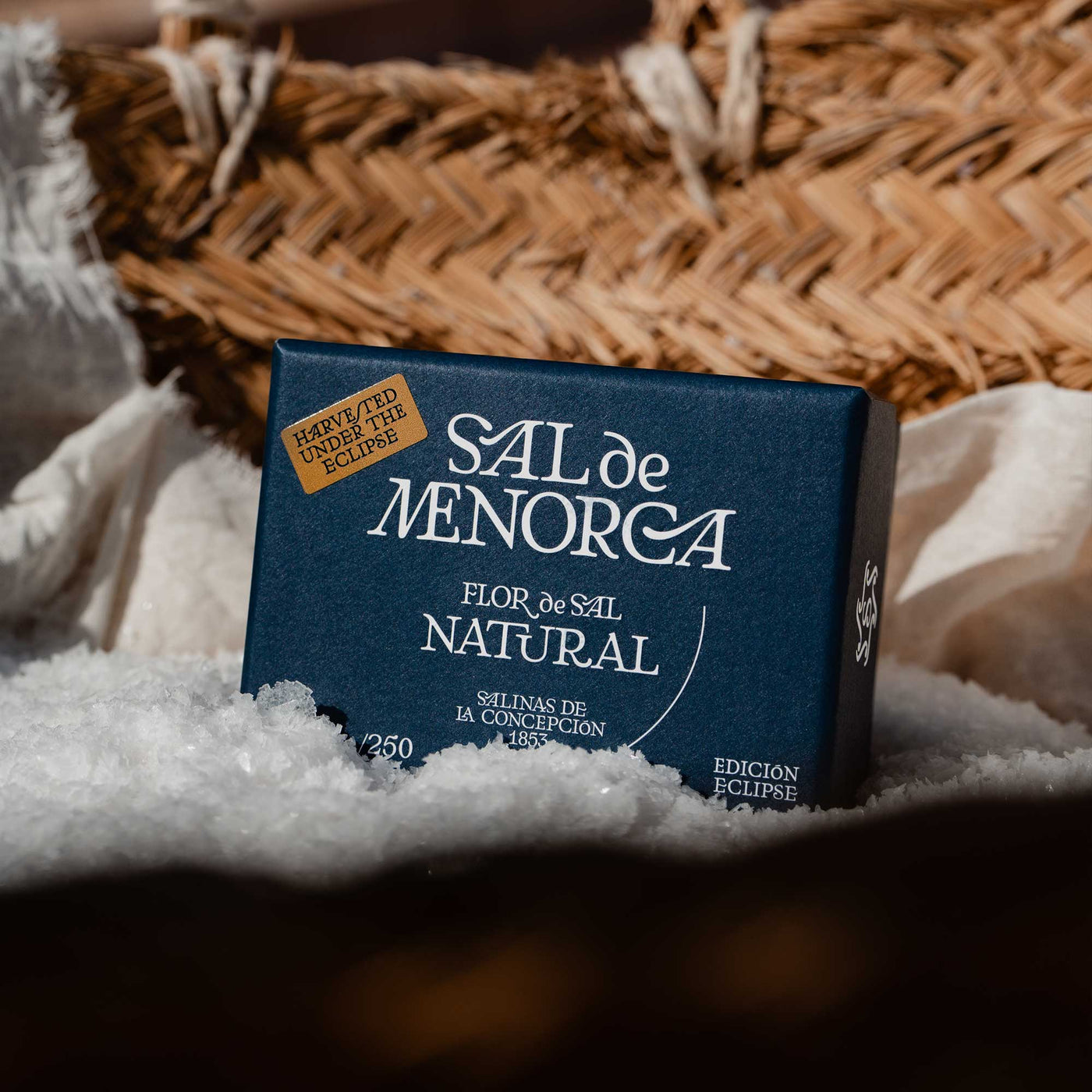 Flor de Sal Natural 150 gr · Edición Eclipse