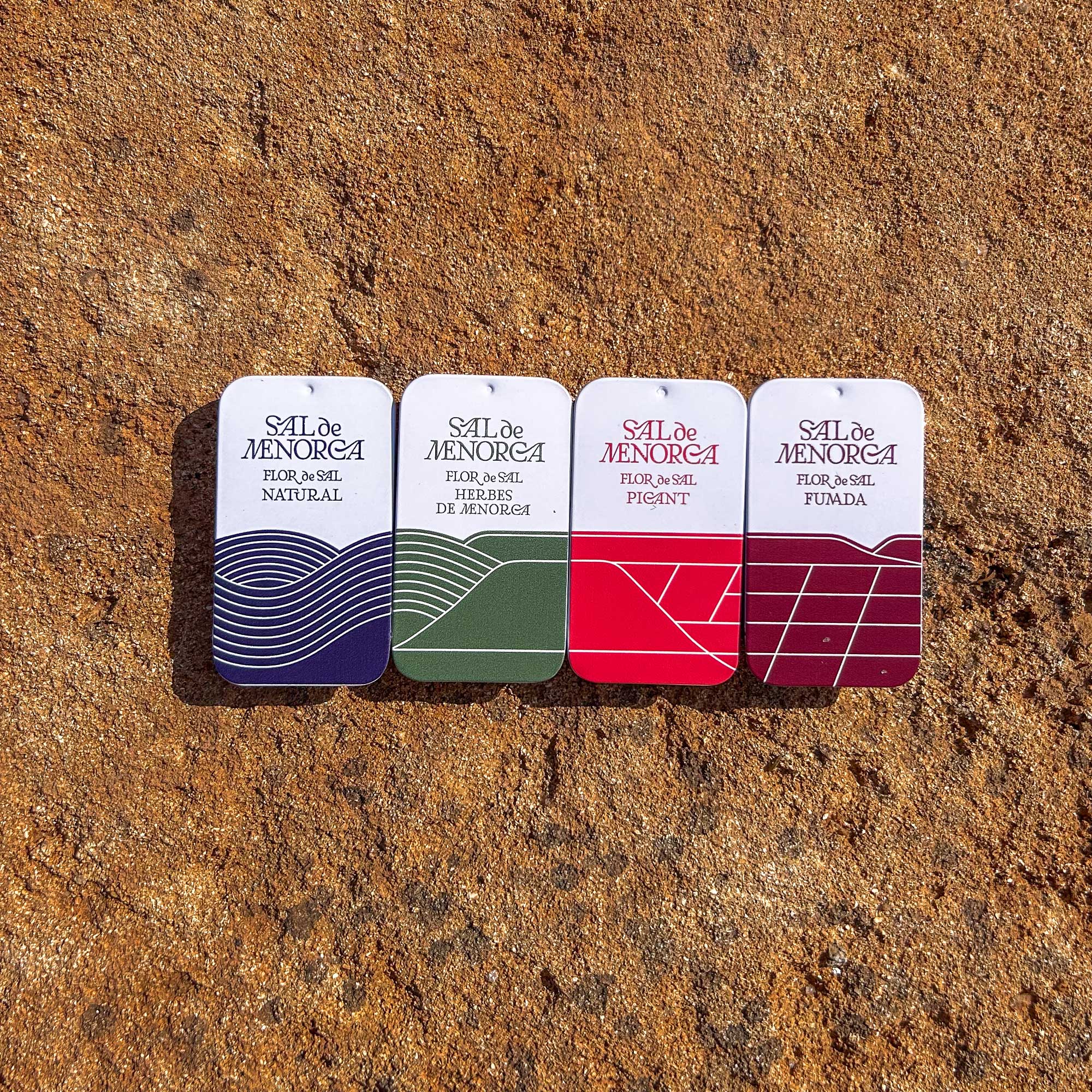 Pack 4 Latitas Flor de Sal 7 g