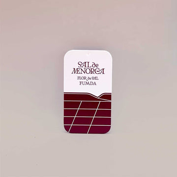 Latita Flor de Sal Fumada 7 g, slide tin Menorca