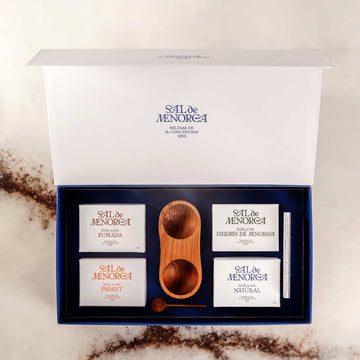 Cofre regalo edicion Madera Sal de Menorca