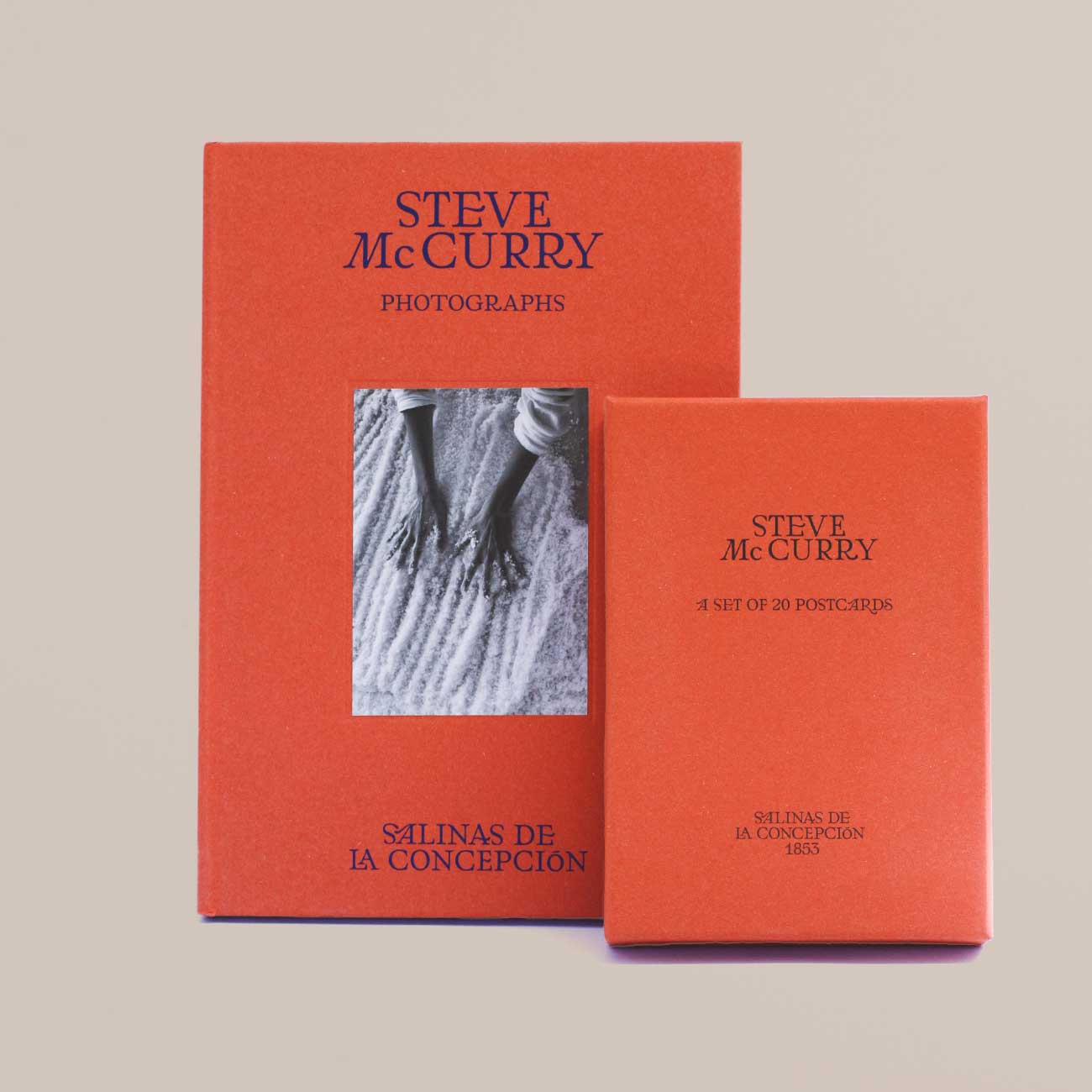 Coleccion Steve McCurry: libro y postales de las Salinas de Menorca