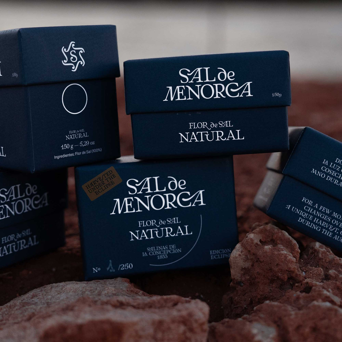 Flor de Sal Natural 150 gr · Edición Eclipse