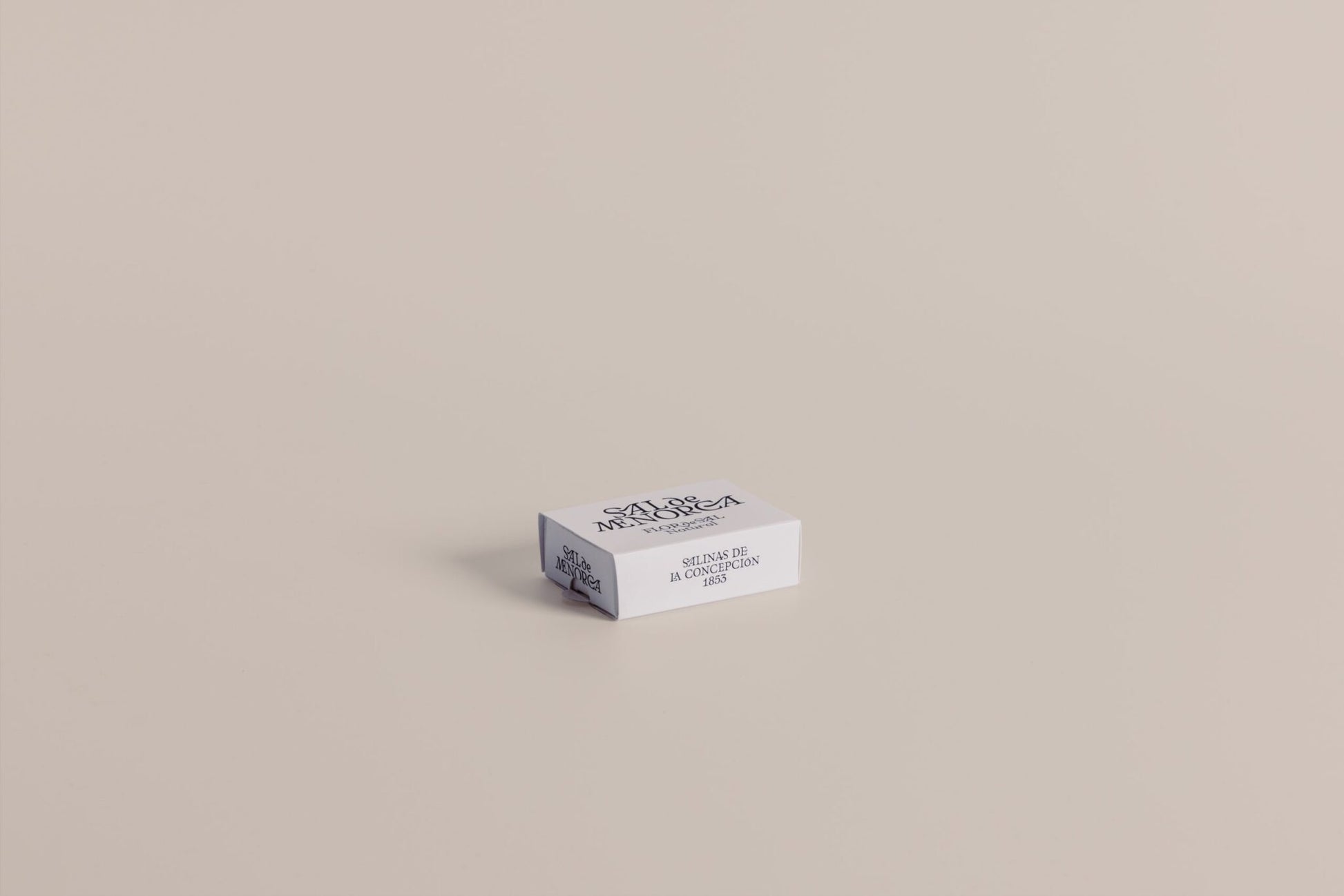 Flor de Sal Natural 10 g de Menorca, formato viaje