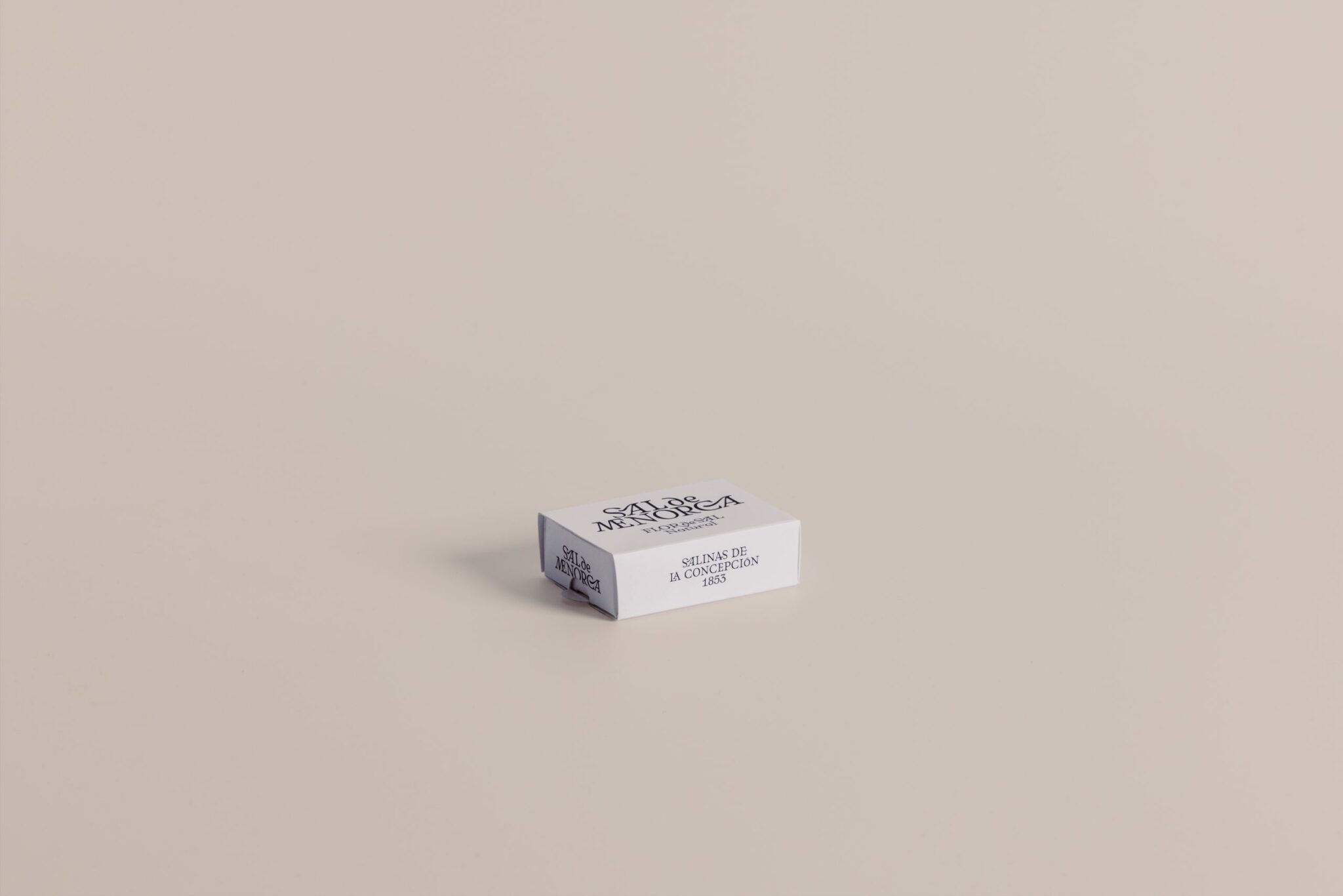 Flor de Sal Natural 10 g de Menorca, formato viaje