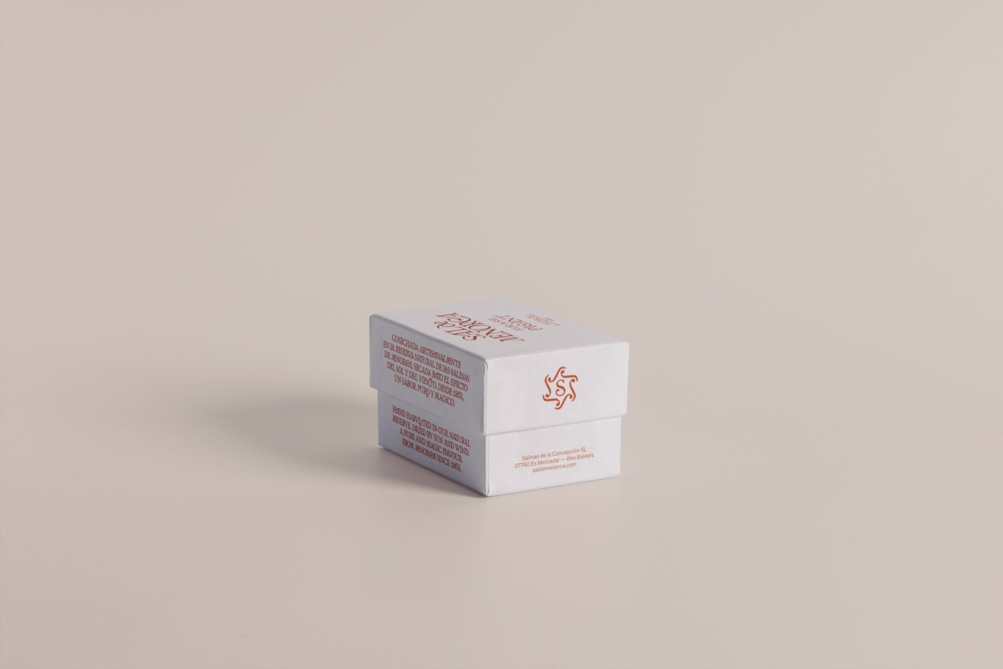 Flor de Sal Picante 125 g de Menorca, envase cerrado