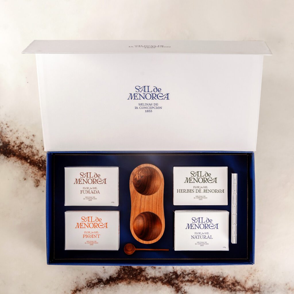 Coffret sel édition bois