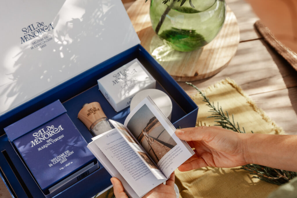 Caja de productos de belleza